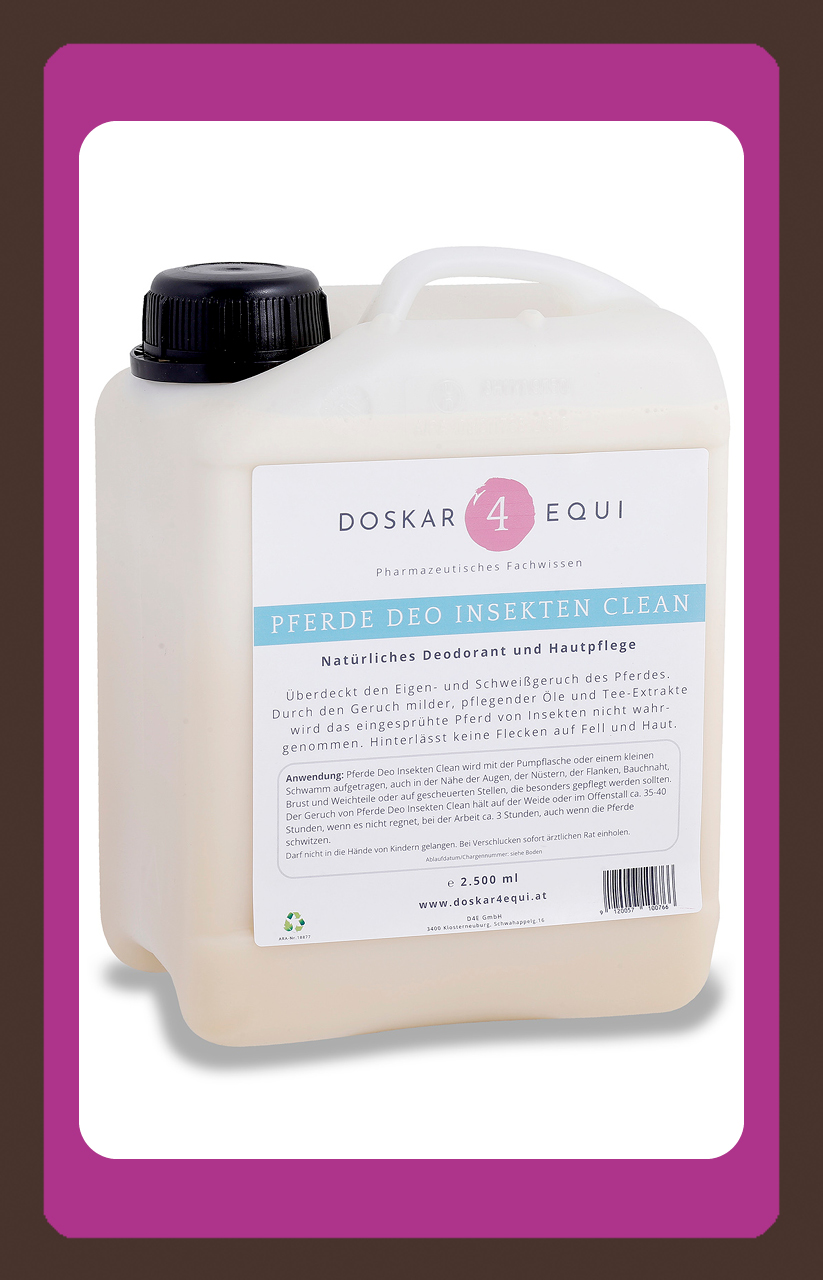 Produkt Insekten Pflege Pferd Doskar4Equi