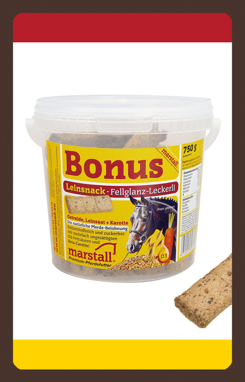 produkt haut fell leckerli Bonus Leinsnack 750g