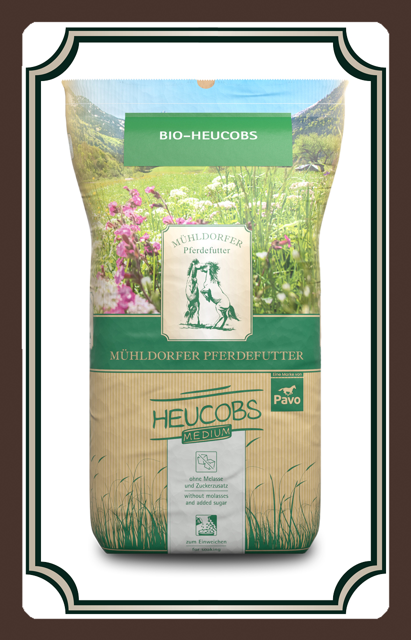 Qualität Pferdefutter Raufutter Alternative Mühldorfer Bio Heucobs 20kg