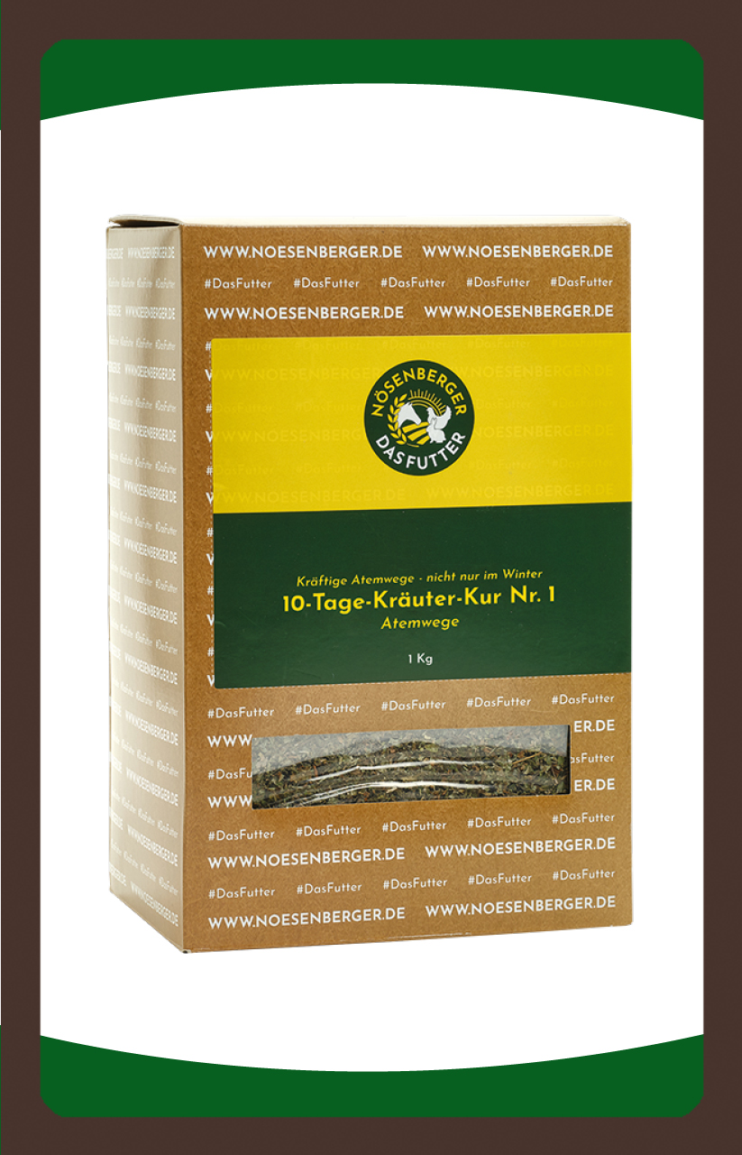 Thymian Spitzwegerich Fenchel Huflattich Salbeiblätter Nösenberger Kräuter Nr.1 Atemwege 1kg