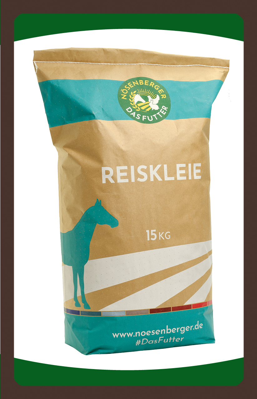 Getreideersatz stärkeempfindlich Nösenberger Reiskleie 15kg