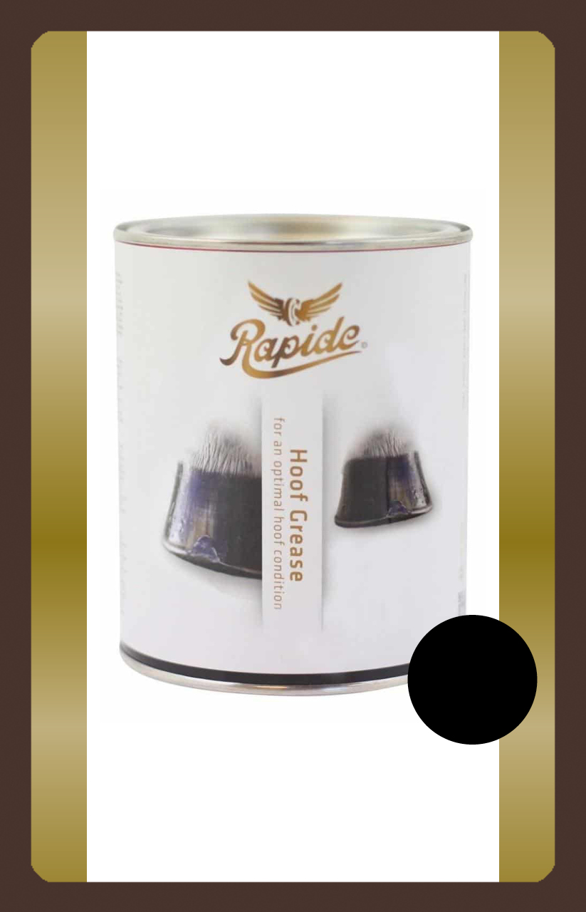 Huf Spalten Kluften Wachstum Pferd RAPIDE Huffett schwarz 1L