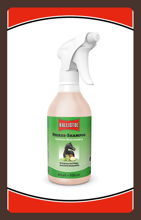 produkt pflege Pferdeshampoo Hopfen-Macadamia 500ml